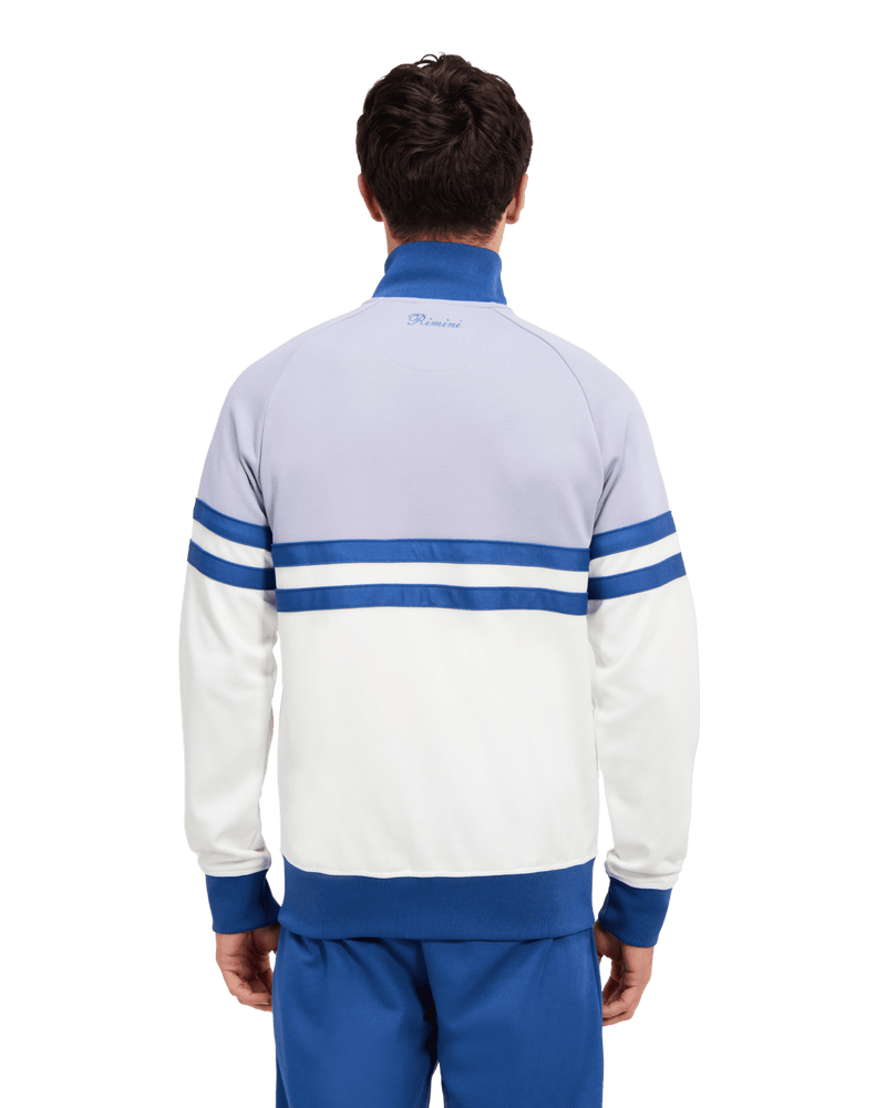 Ellesse Rimini Track Top in Lavender/Off White