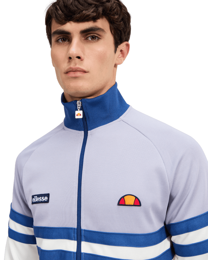 Ellesse Rimini Track Top in Lavender/Off White