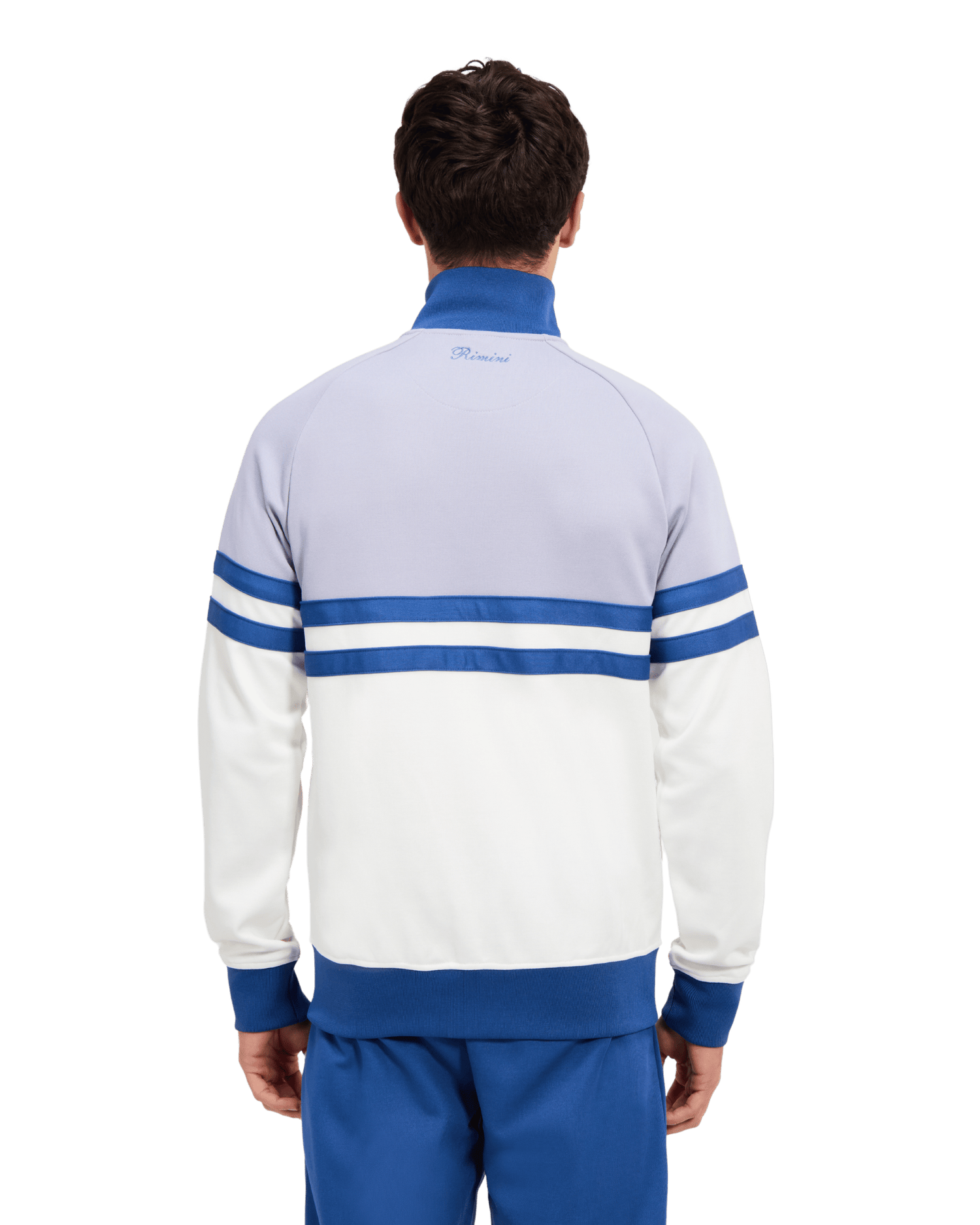 Ellesse Rimini Track Top in Lavender/Off White