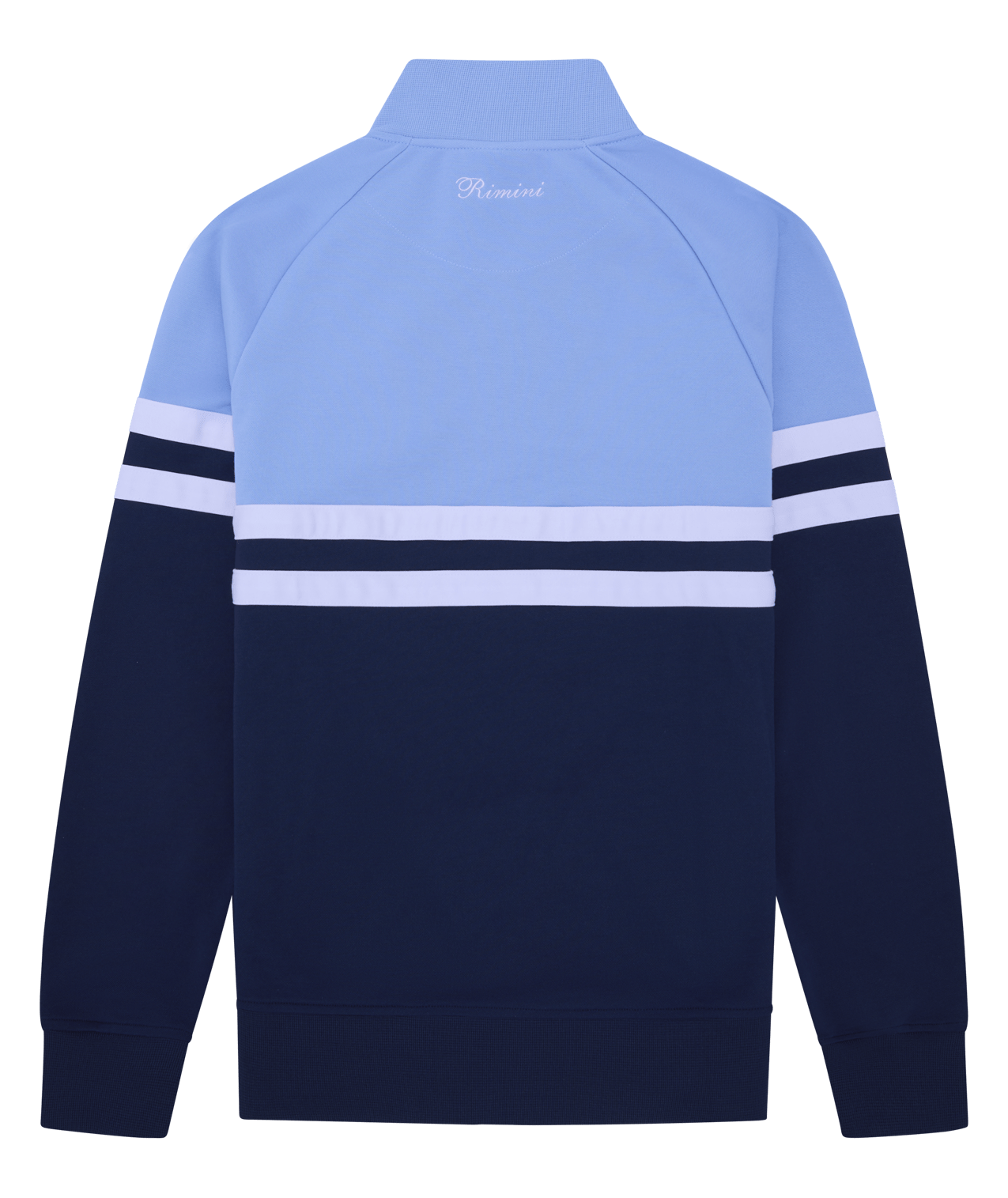 Ellesse Rimini Track Top in Light Blue/Navy