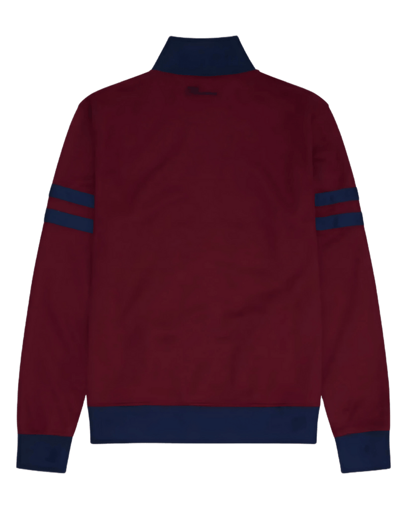 Ellesse Roma Track Top In Burgundy