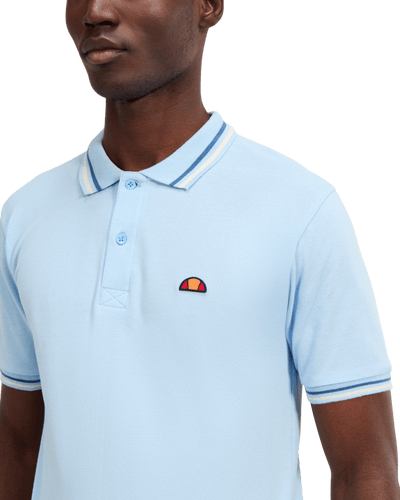 Ellesse Rooks Polo Shirt in Light Blue