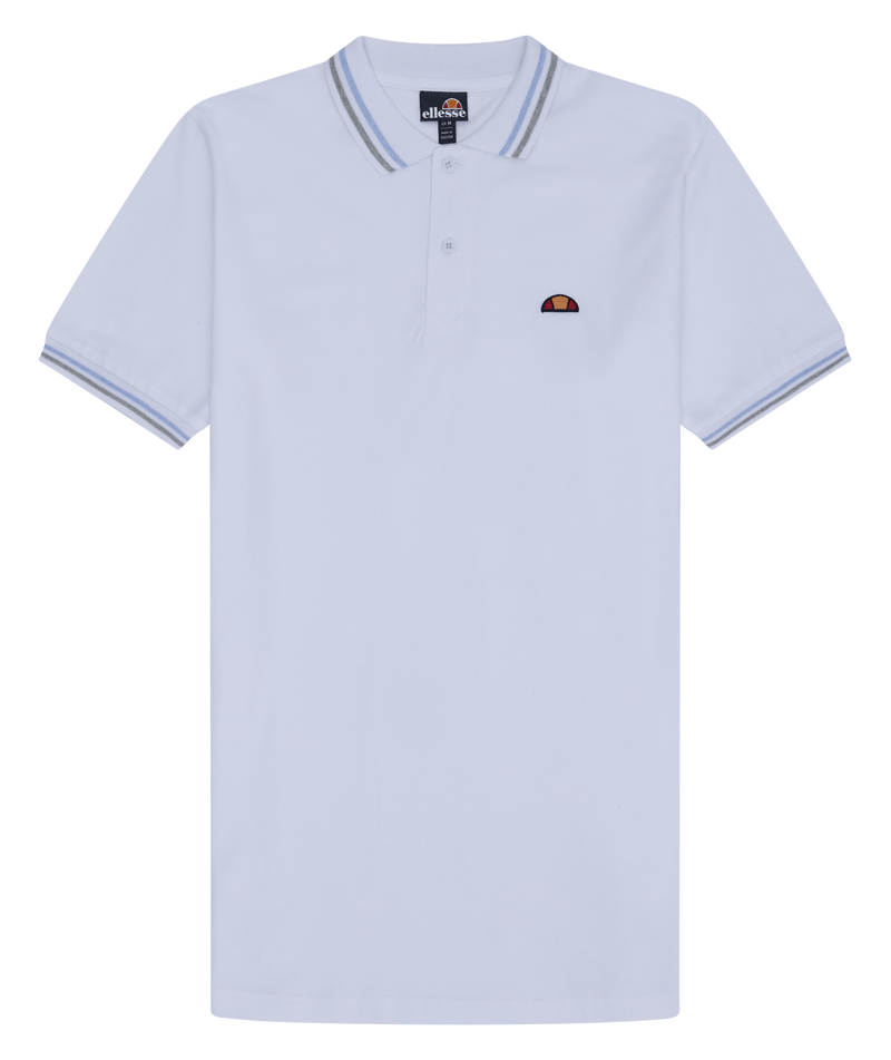 Ellesse Rooks Polo Shirt in Off White