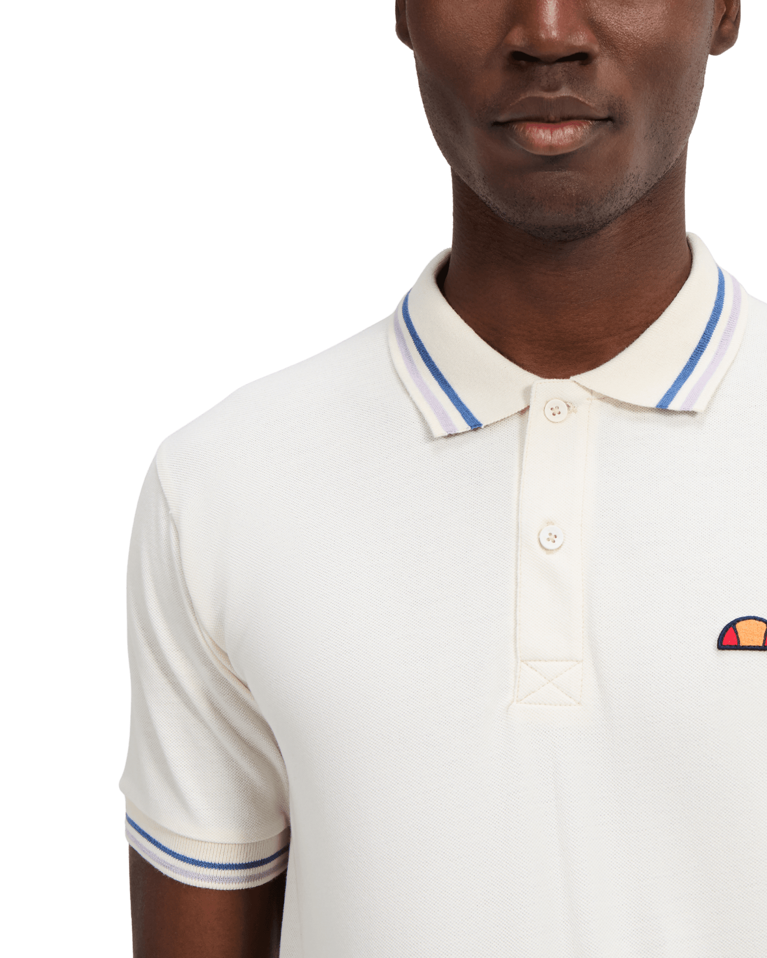 Ellesse Rooks Polo Shirt in Off White