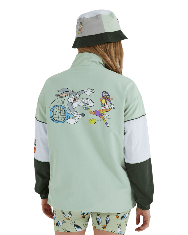 Ellesse Tweetycle Looney Tunes Track Top in Green