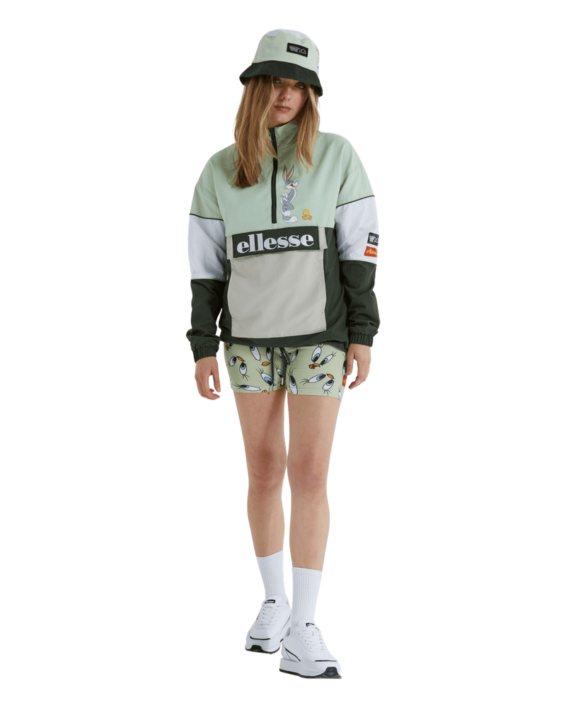 Ellesse Tweetycle Looney Tunes Track Top in Green