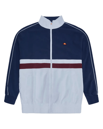 Ellesse Viaronna FZ Jacket In Navy/White