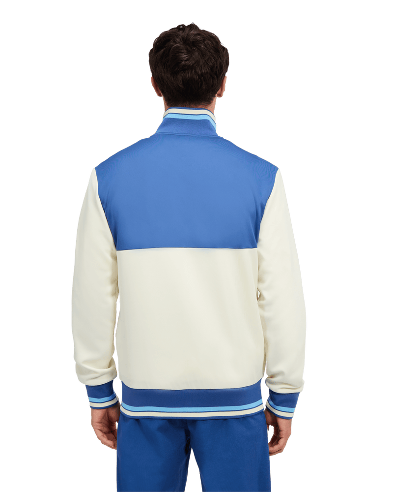 Ellesse Vignola Track Top in Off White/Navy