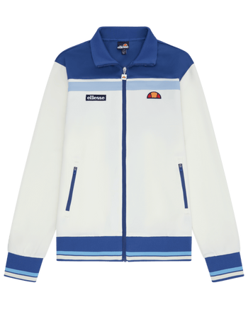 Ellesse Vignola Track Top in Off White/Navy