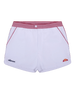 Ellesse Vilas Renzo Tennis Shorts in White & Orange