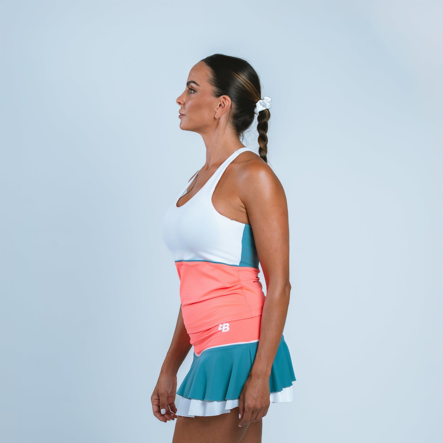 Falda Palermo Coral light