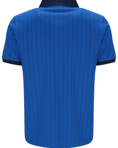 Fila Bb1 Classic Vintage Striped Polo In Turkish Sea/Fila Navy/Fila Red