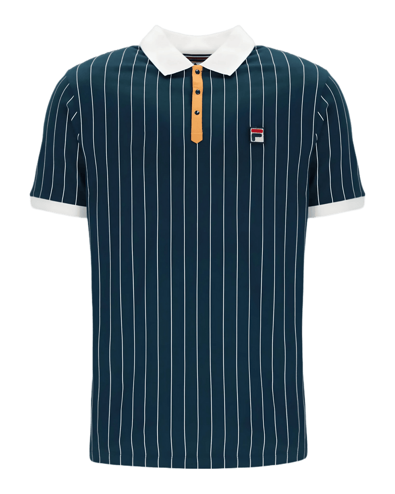 Fila BB1 Polo in Reflecting Pond/Gardenia/Yam