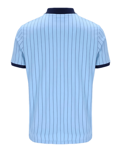 Fila BB1 Polo Shirt In Blue Bell/Navy/Gardenia