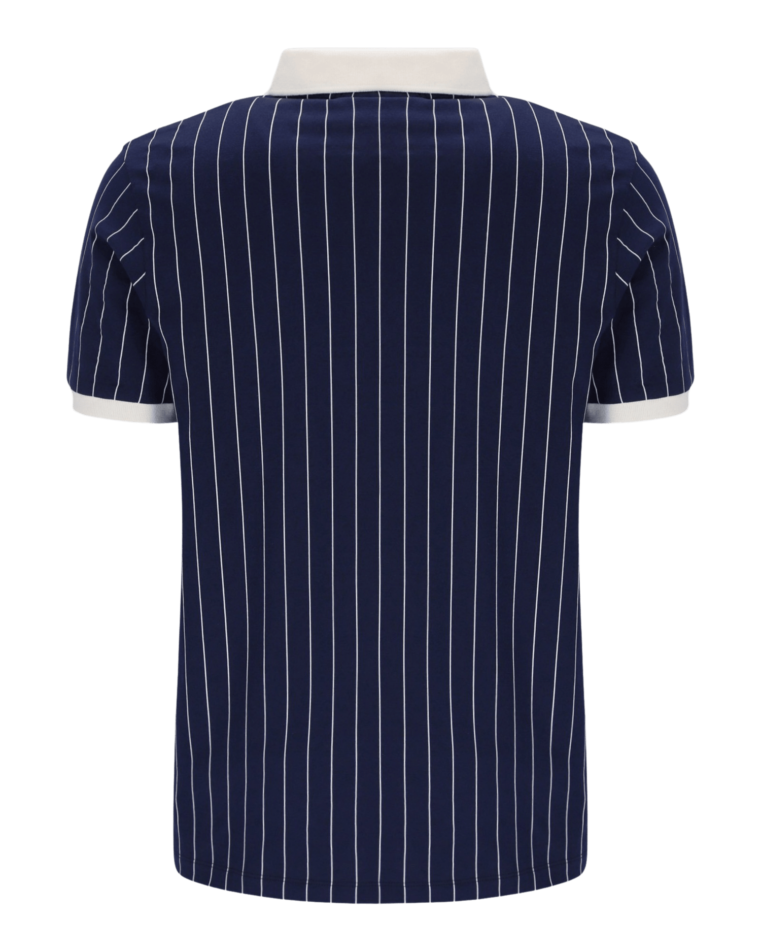 Fila BB1 Polo Shirt In Navy/Gardenia/Red