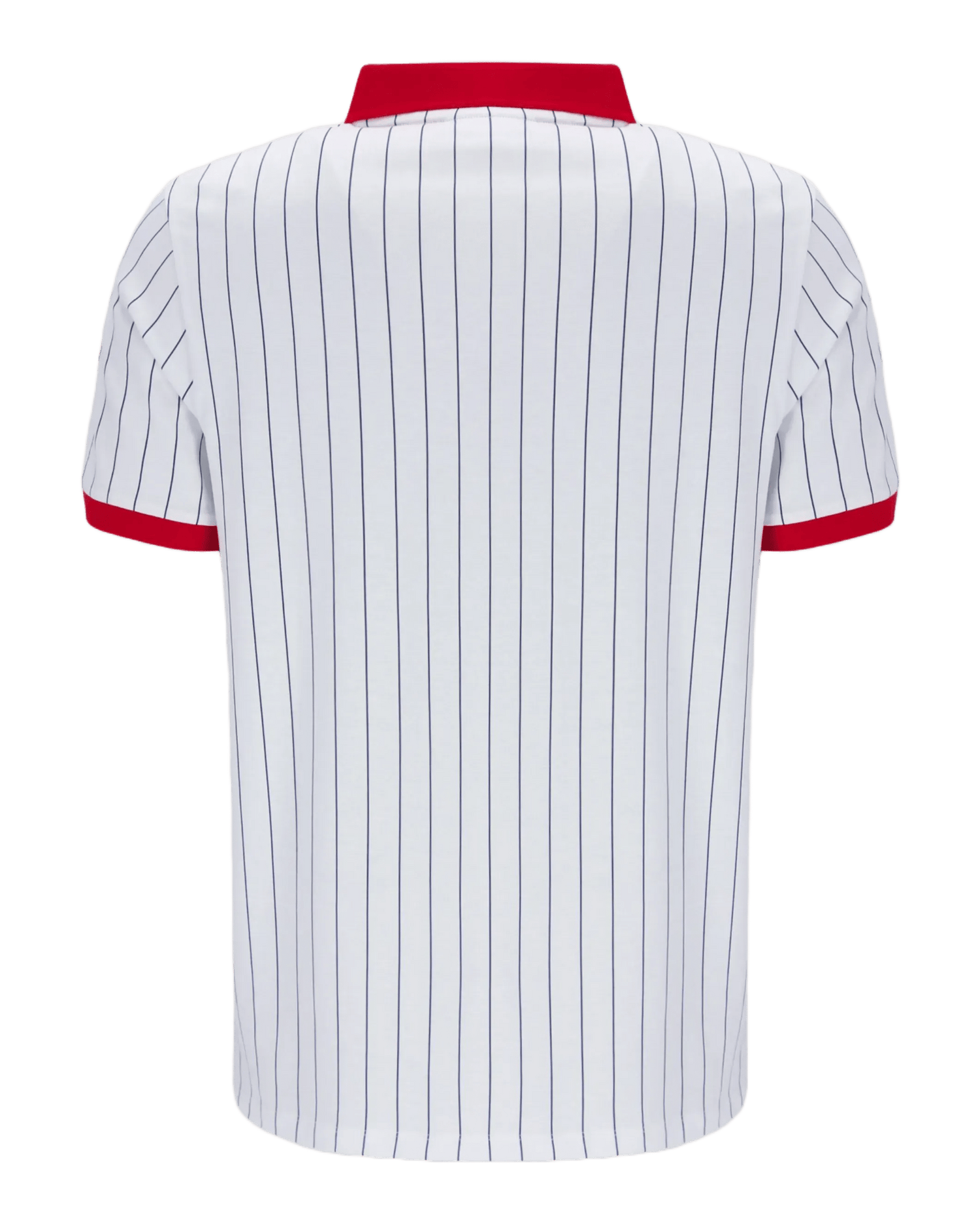Fila BB1 Polo Shirt In White/Red/Navy