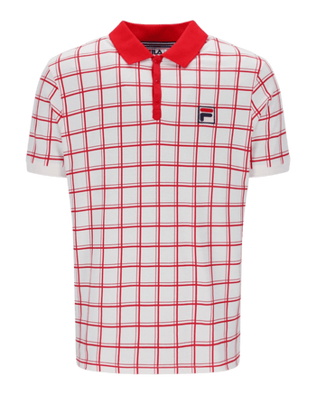 Fila Bobby Polo In Gardenia/Red