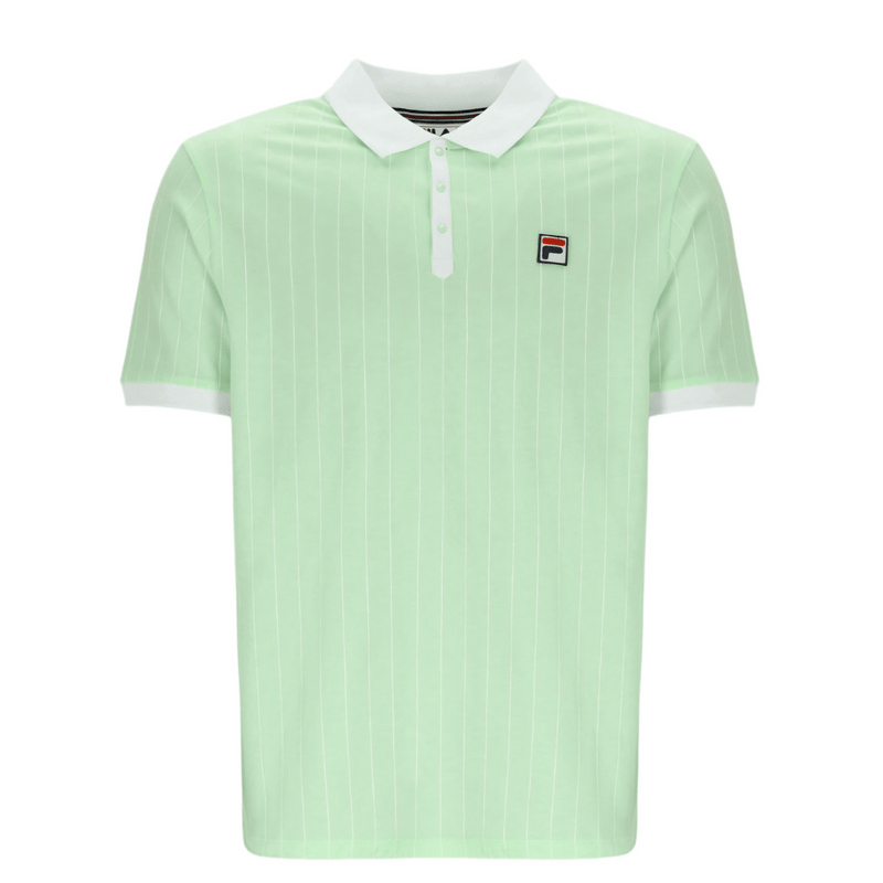 Fila Borg BB1 Polo in Summer Green & White