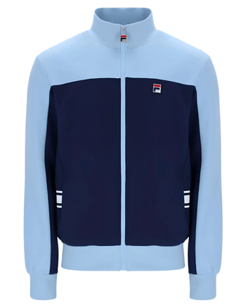 Fila Gavin Track Top In Navy/Blue Bell/White