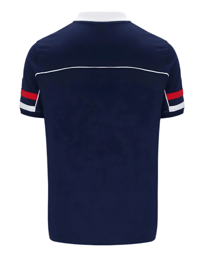Fila Grandslam Polo Piping Polo in Fila Navy/White/Fila Red