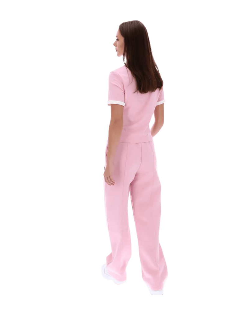 Fila Harlo Fitted Iconic Polo in Pink Nectar/Gardenia
