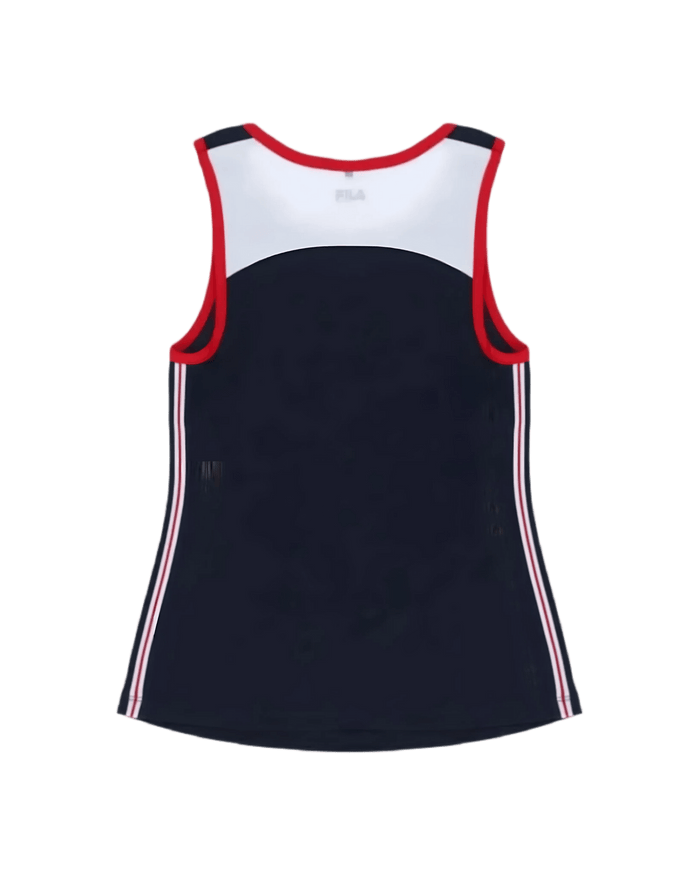 Fila Heritage Ava Girls Top-Navy