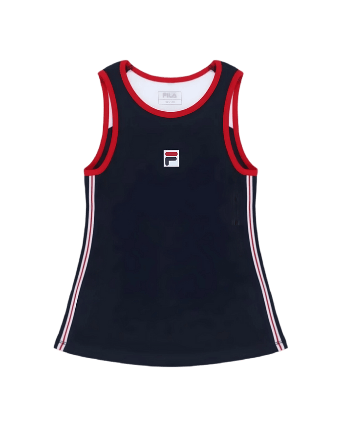 Fila Heritage Ava Girls Top-Navy