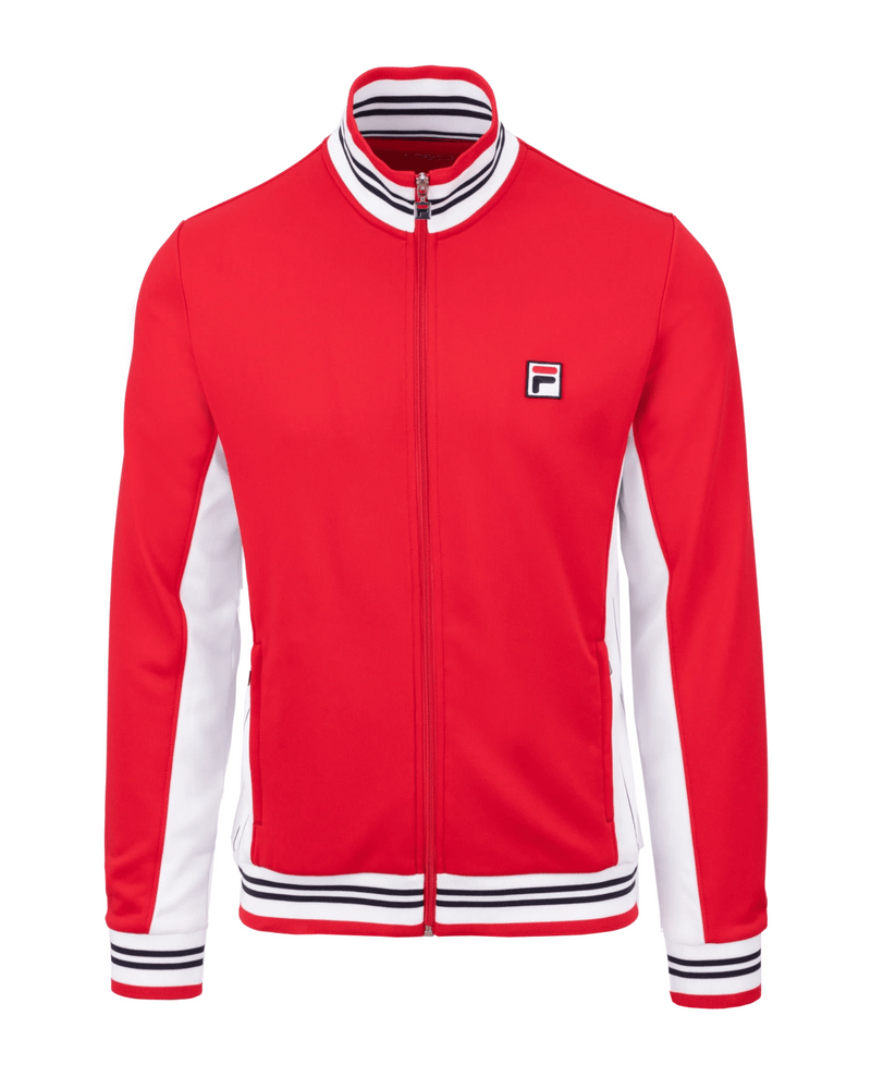 Fila Heritage Bjšrn Track Jacket in Red