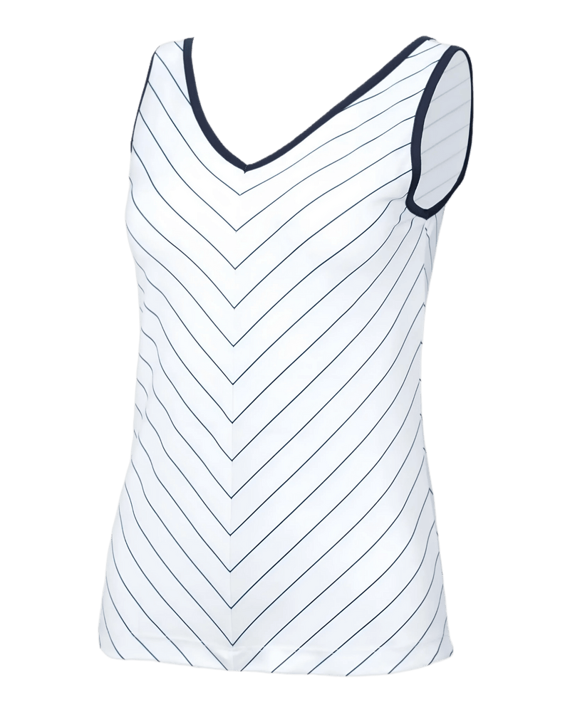 Fila Heritage Caroline Sleeveless Top in White