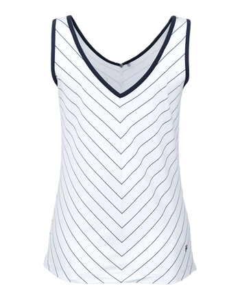 Fila Heritage Caroline Sleeveless Top in White