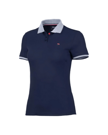 Fila Heritage Emma Polo Shirt Navy