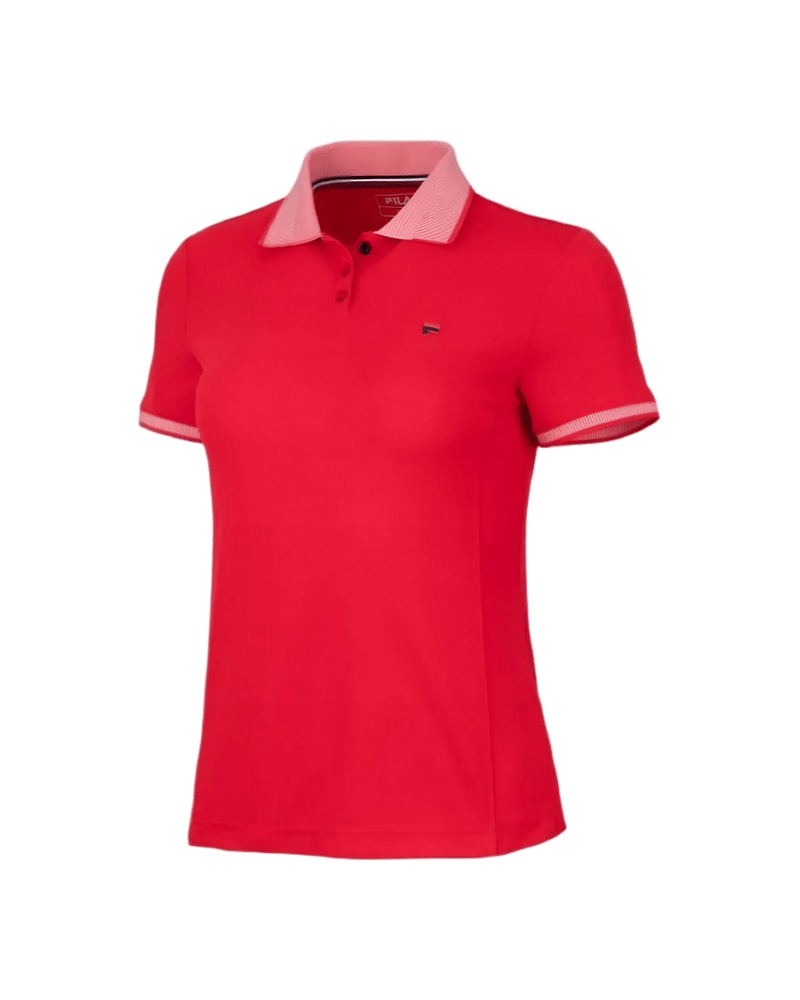 Fila Heritage Emma Polo Shirt Red