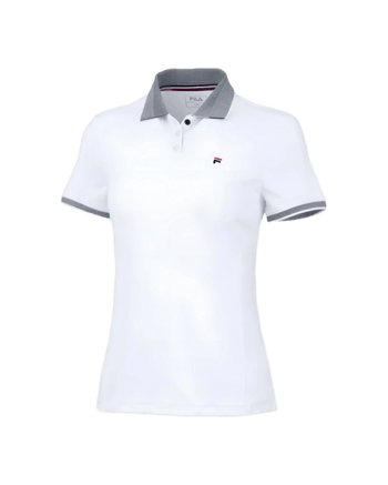 Fila Heritage Emma Polo Shirt White