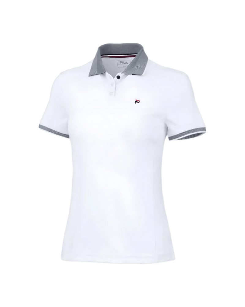 Fila Heritage Emma Polo Shirt White