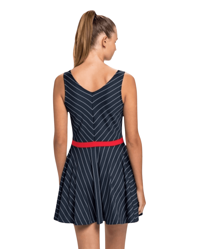 Fila Heritage Lottie Tennis Dress Navy