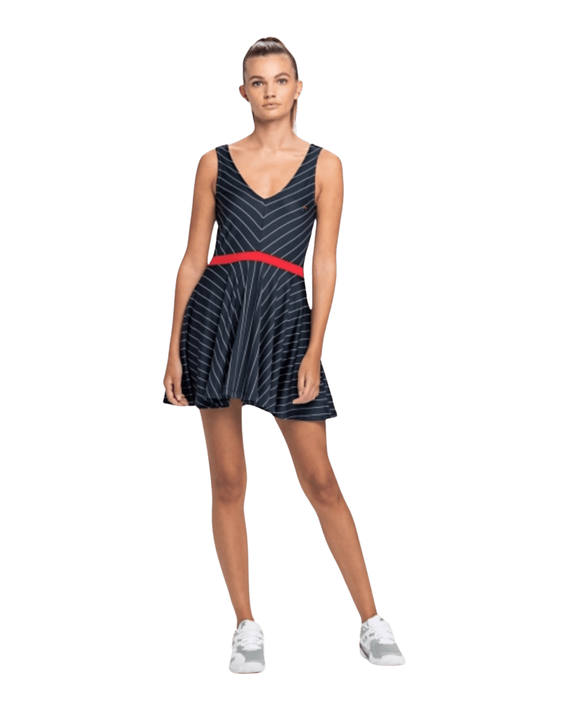 Fila Heritage Lottie Tennis Dress Navy