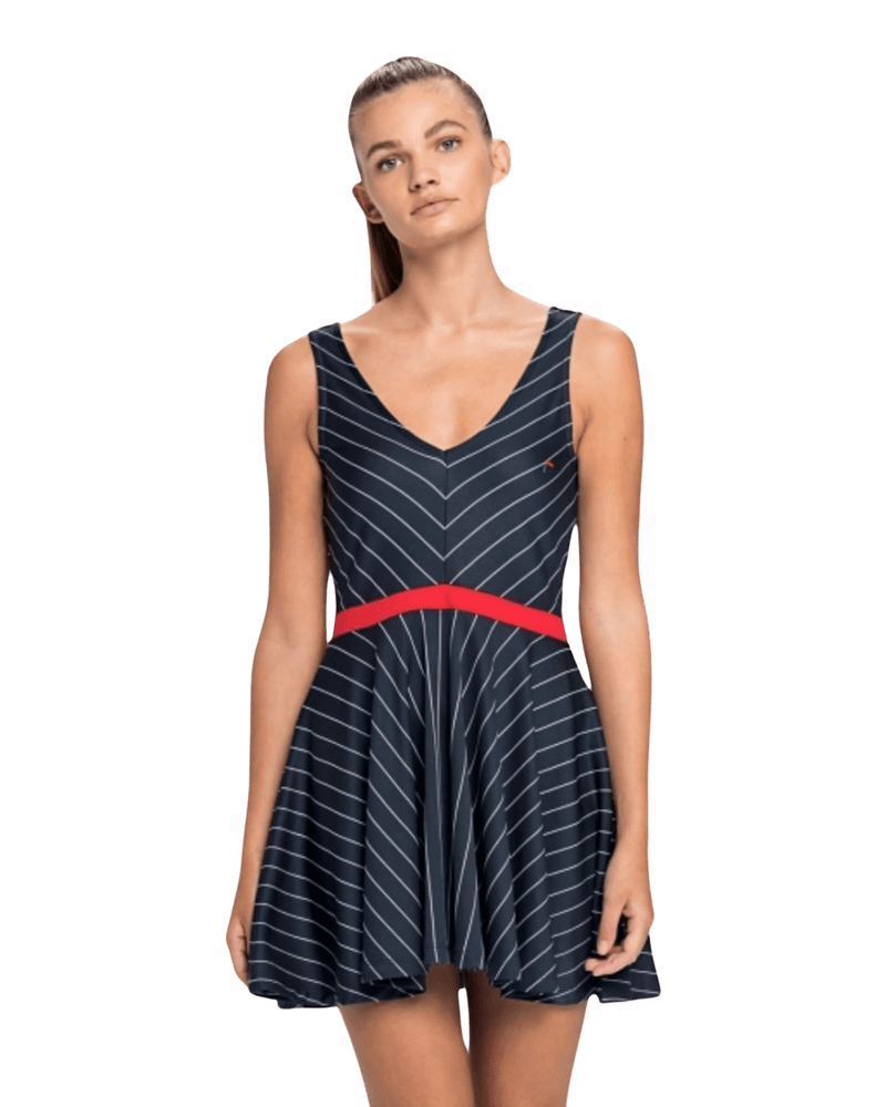 Fila Heritage Lottie Tennis Dress Navy