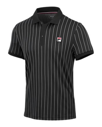 Fila Heritage Polo Shirt Black