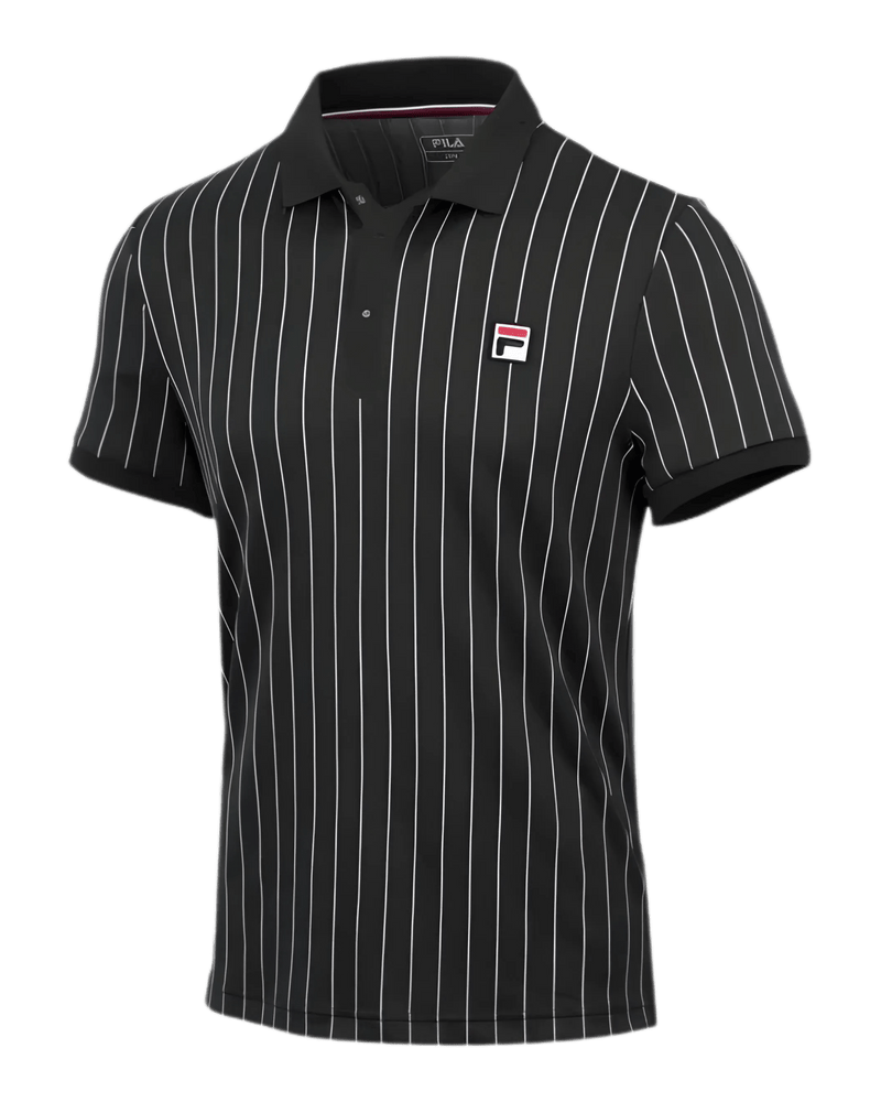 Fila Heritage Polo Shirt Black