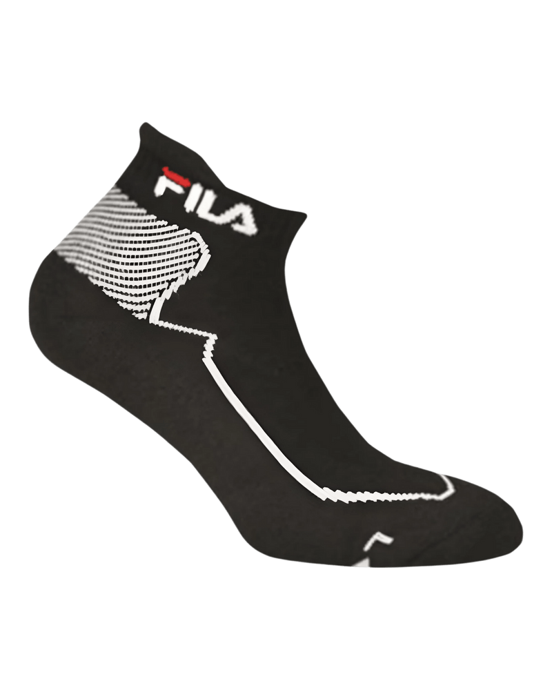 Fila Heritage Short Tennis Socks Black