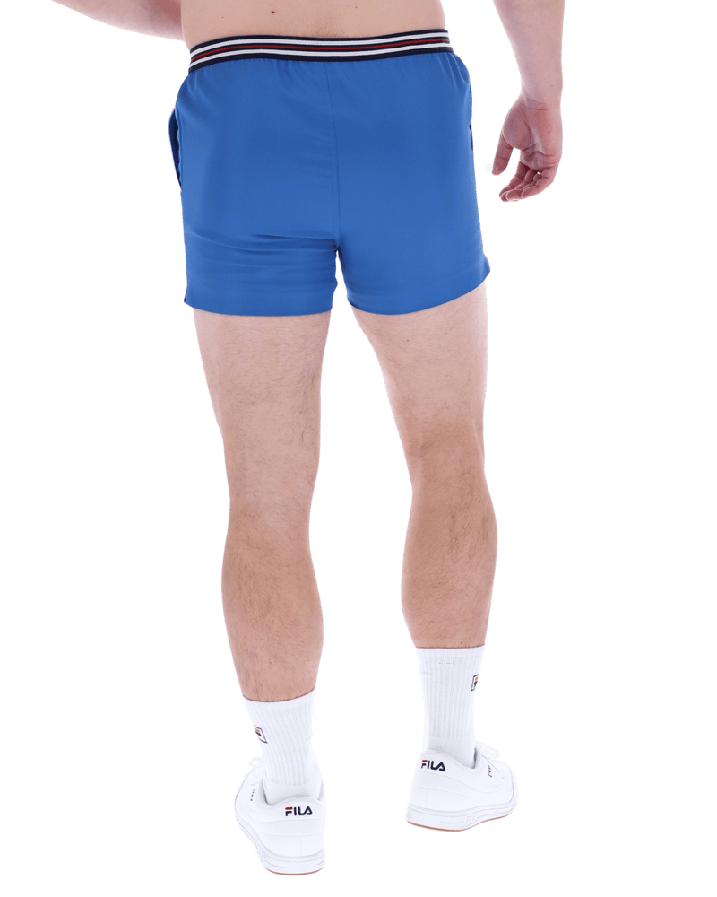 Fila Hightide macTerry Pocket Stripe Shorts In Turkish Sea