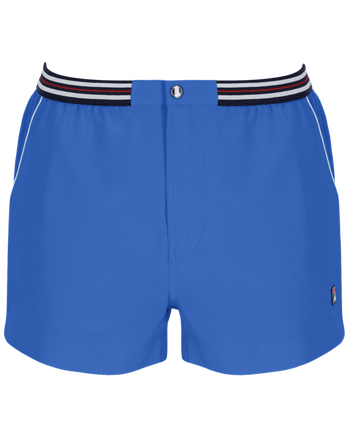 Fila Hightide macTerry Pocket Stripe Shorts In Turkish Sea