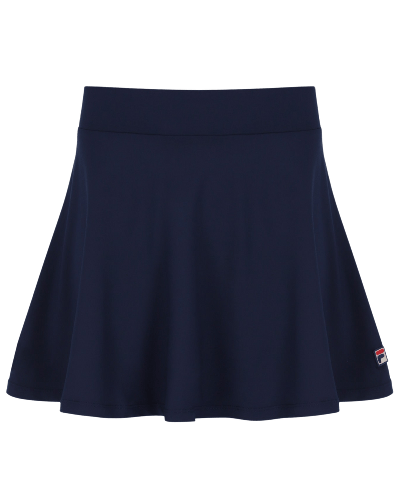 Fila Jeena Skater Style Tennis Skirt  Badge In Fila Navy