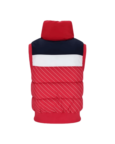 Fila Julie Sleeveless Puffer in Red