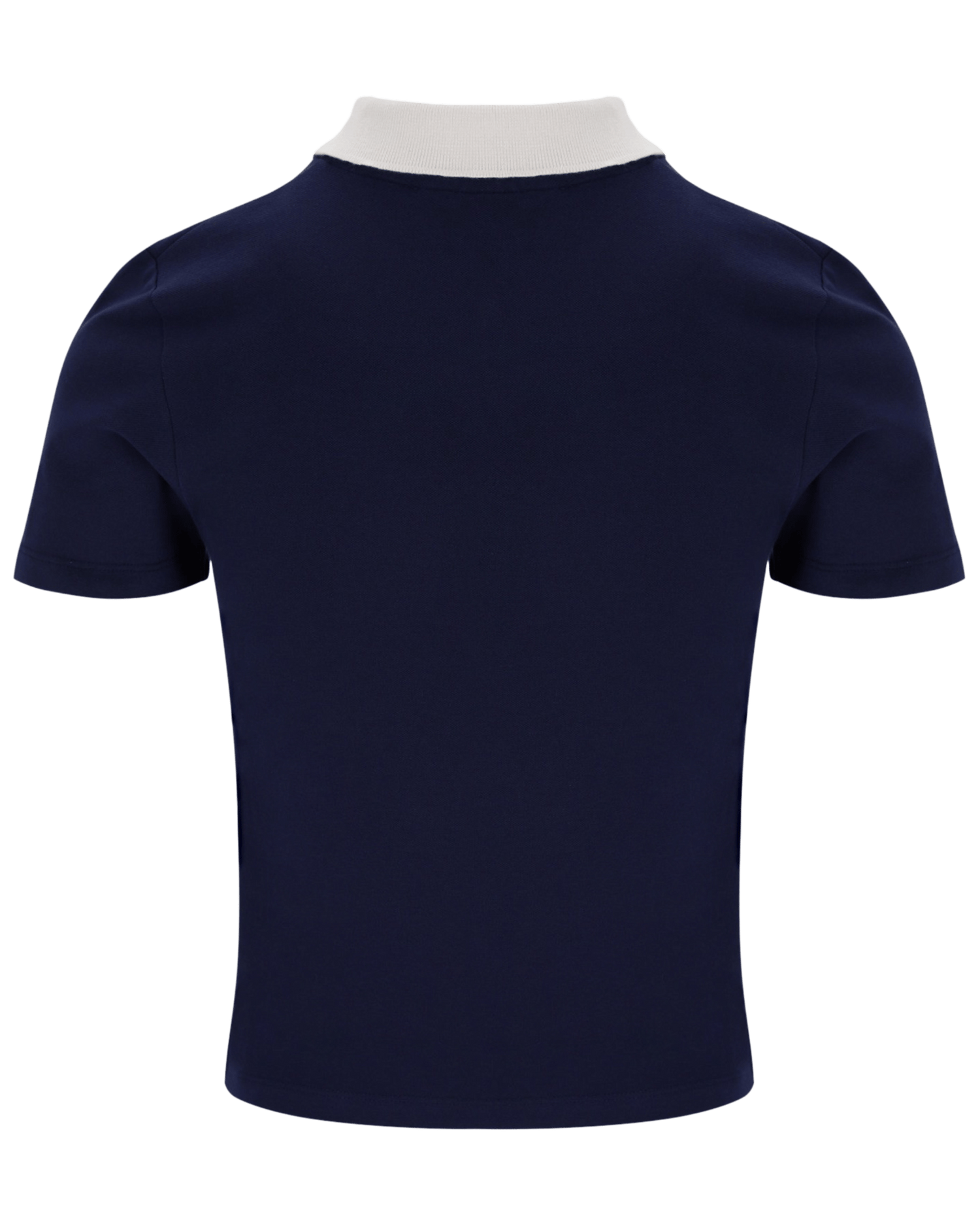 Fila Juno Fitted Iconic Polo In Fila Navy/Gardenia/Fila Red