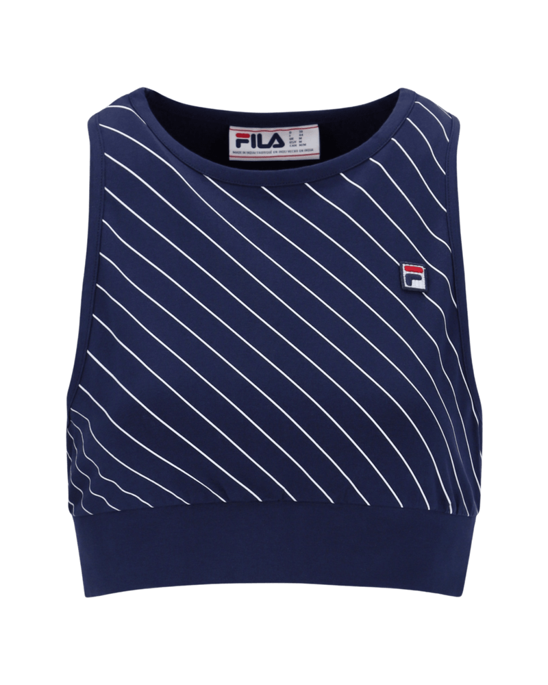 Fila Karla Crop Top in Navy