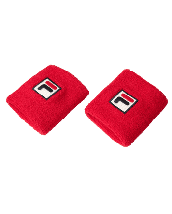 Fila Osten Wristbands in Fila Red