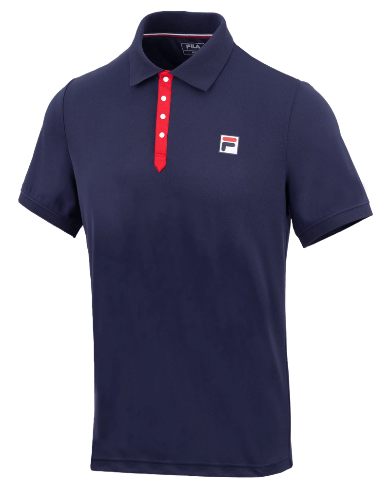 Fila Polo Dominic in Navy / Fila Red