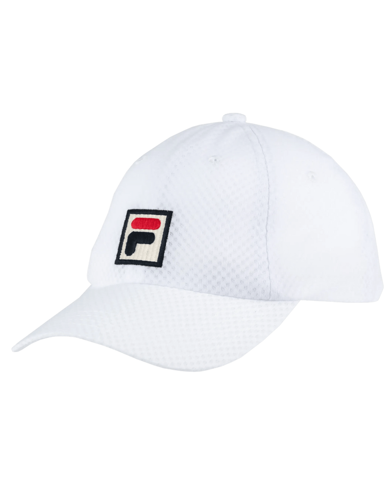 Fila Sampau Tennis Baseball Cap in White