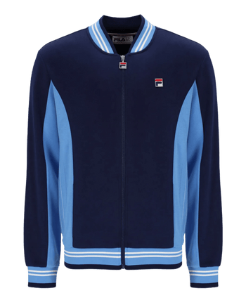 Fila Settanta Jkt Baseball Track Jacket in Fila Navy/Regatta/Gardenia